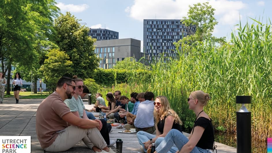 Utrecht Science Park in de zomer