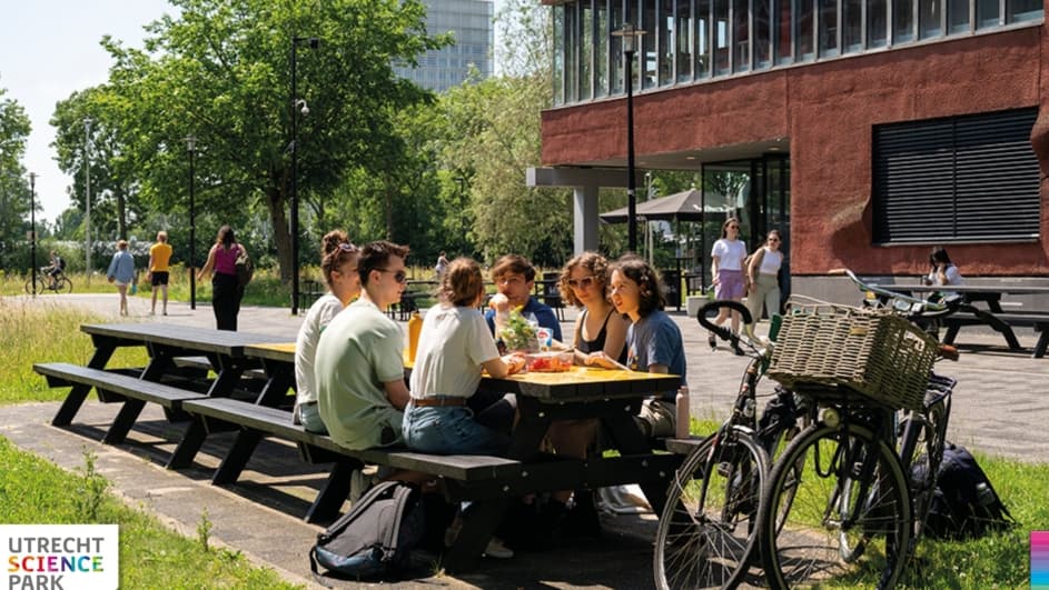 Utrecht Science Park in de zomer