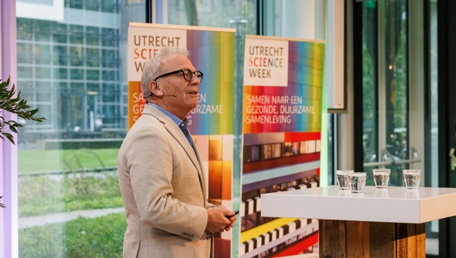 Peter Luijten, lezing, opening, Utrecht Science Week 2024