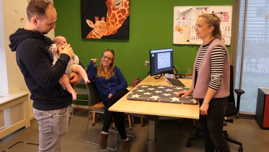 Vader met kind, umc utrecht