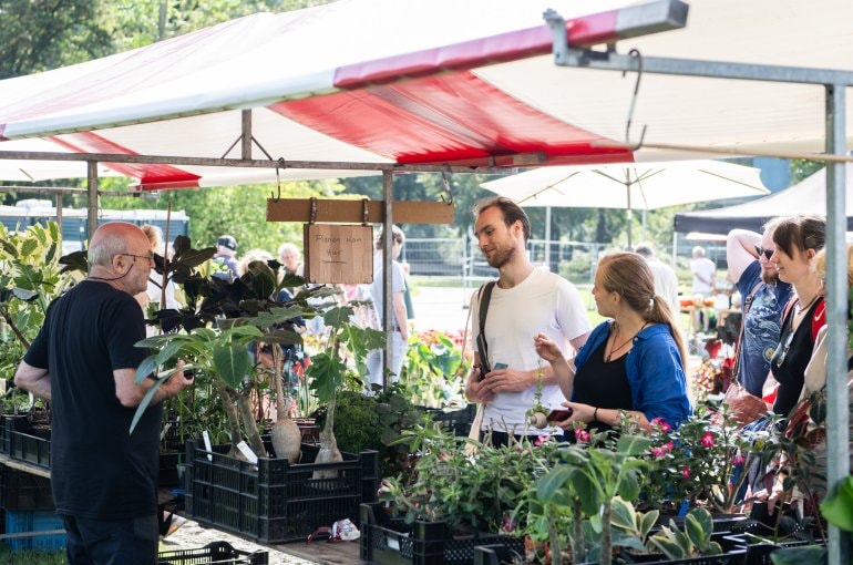 Liefhebbersmarkt Botanische Tuinen