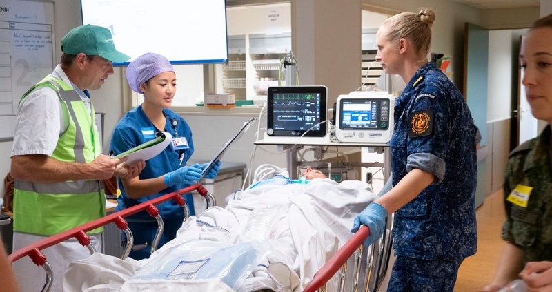 Yearly Calamity Hospital exercise UMC Utrecht and the region trains along