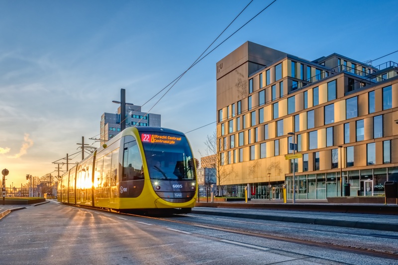 Utrecht Science Park by sunrise