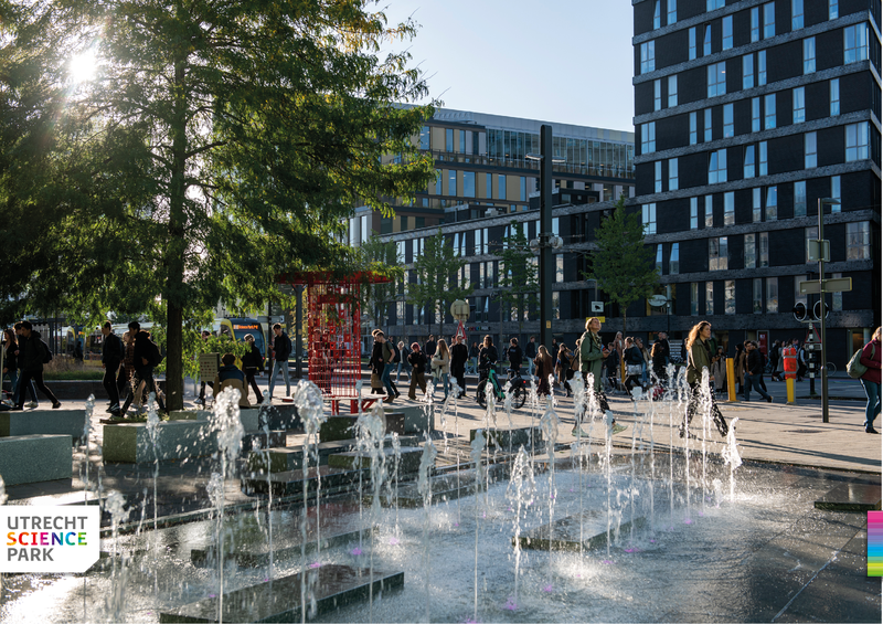 Utrecht Science Park in de zomer