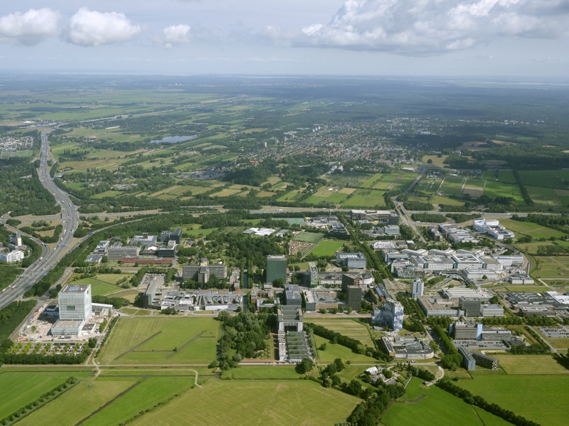 Utrecht Science Park van boven